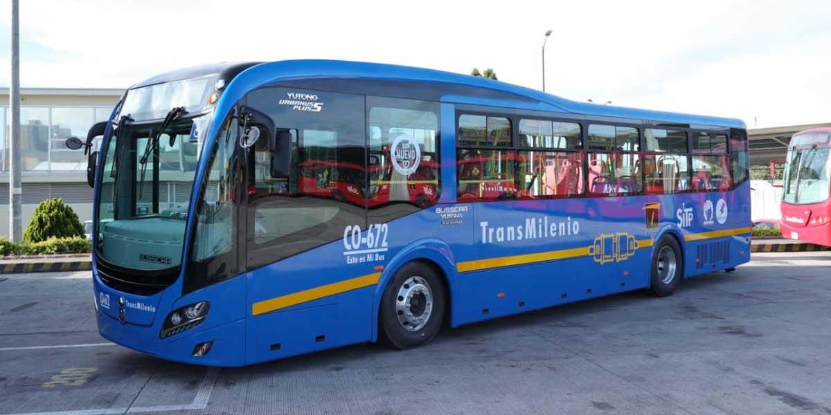 Primer bus eléctrico del SITP ya rueda en Bogotá