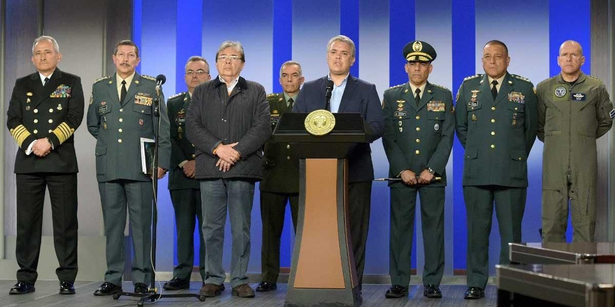 Presidente Duque releva al comandante del Ejército, Nicacio Martínez