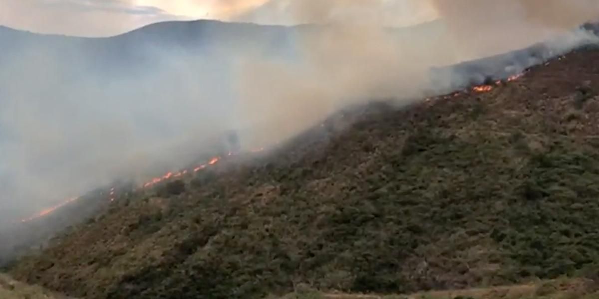 Alerta en al menos 10 municipios de Cundinamarca por incendios forestales  