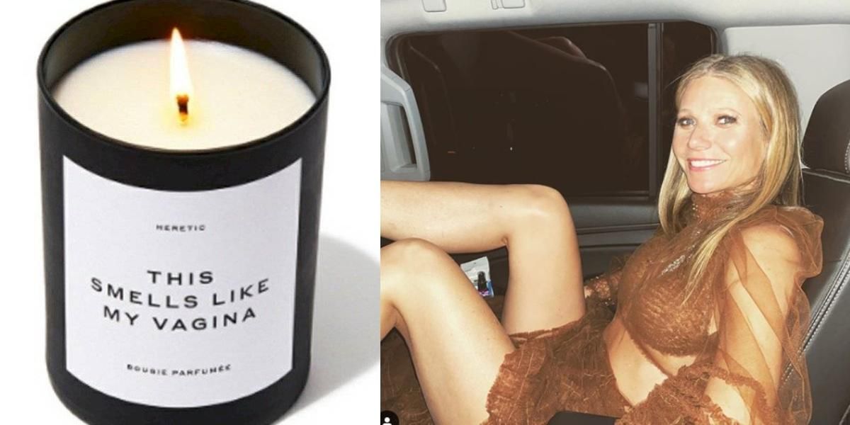 Gwyneth Paltrow causa conmoción vendiendo velas con olor a su parte íntima