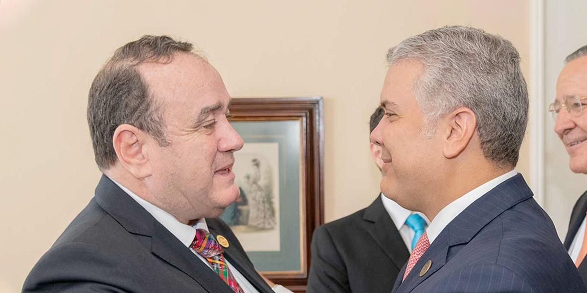 Colombia y Guatemala conformarán gabinete binacional para abordar temas de interés común