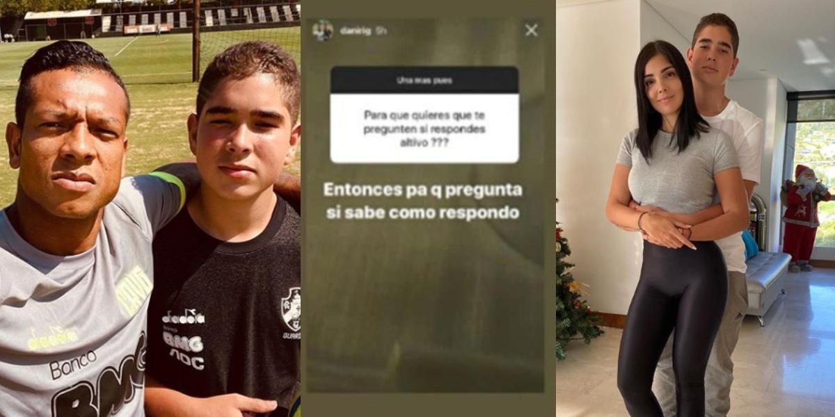El hijo de Fredy Guarín causa controversia por su “grosera” manera de responder