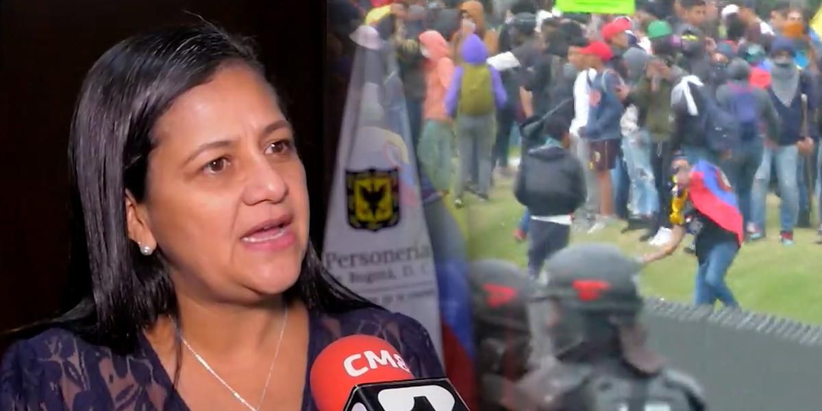 Personera de Bogotá pide modificar el protocolo para marchas