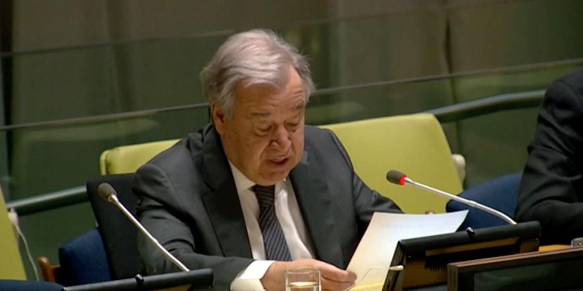 Secretario de la ONU señala los ‘Cuatro jinetes del Apocalipsis’ que desestabilizan el mundo