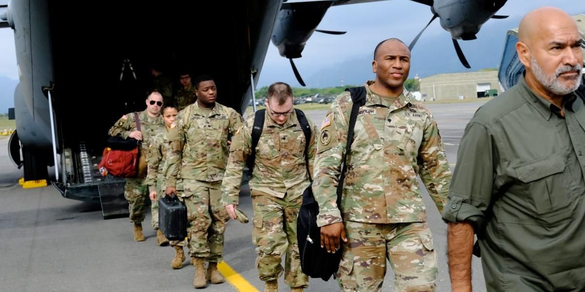 Militares norteamericanos llegaron para realizar ejercicio estratégico multinacional en Colombia