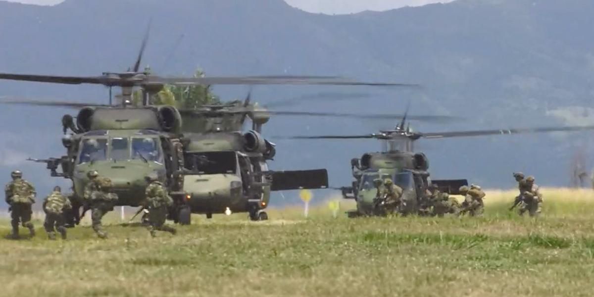 Ejércitos de Colombia y Estados Unidos realizan ejercicios militares conjuntos