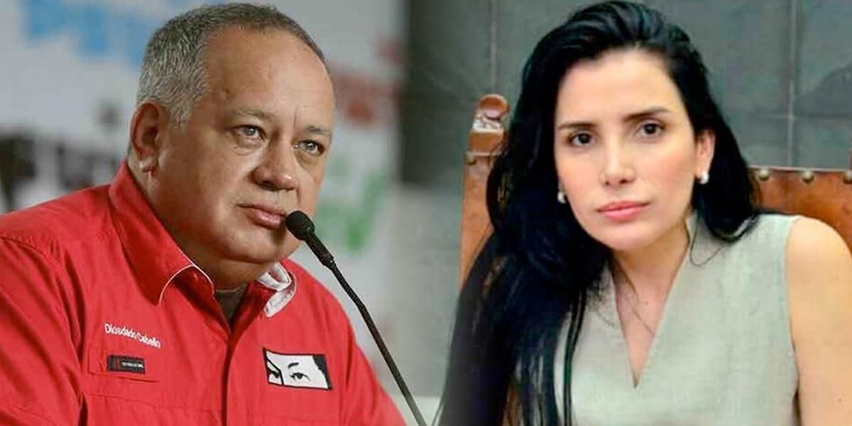 Aída Merlano “está hablando animadamente y le mandó saludos a Uribe”: Diosdado Cabello