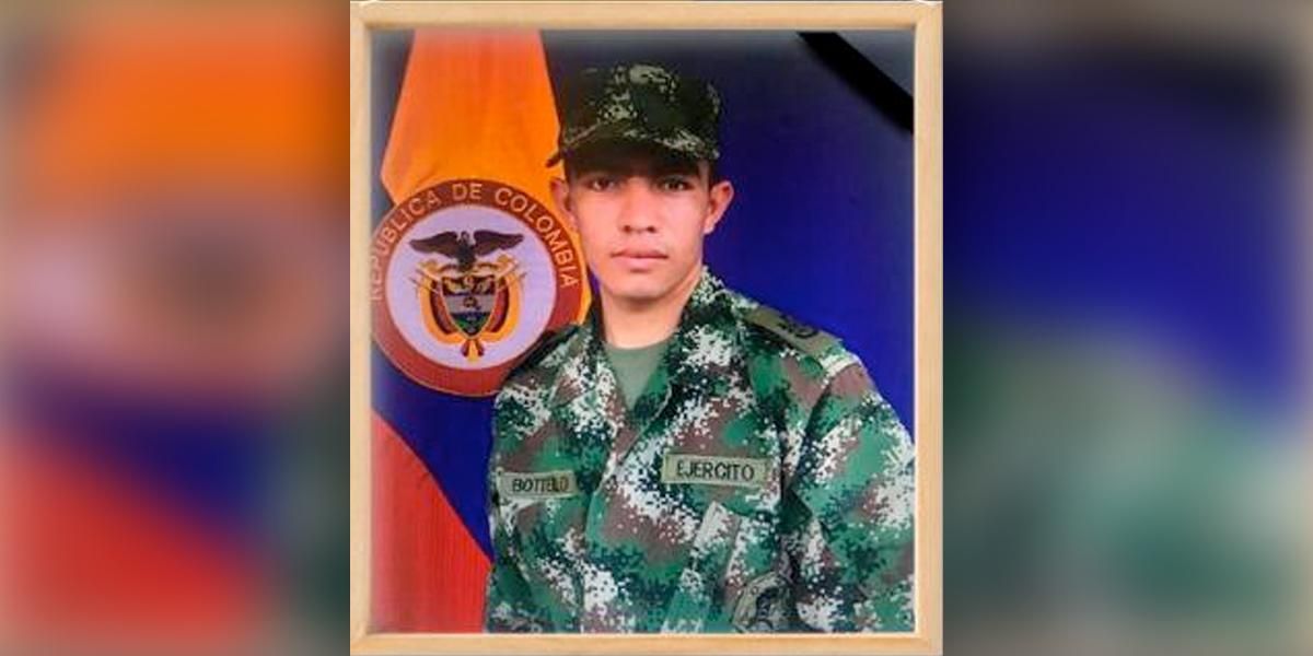 Ómar, el soldado de 22 años que murió tras caer en una mina antipersona, luchando contra bandas criminales