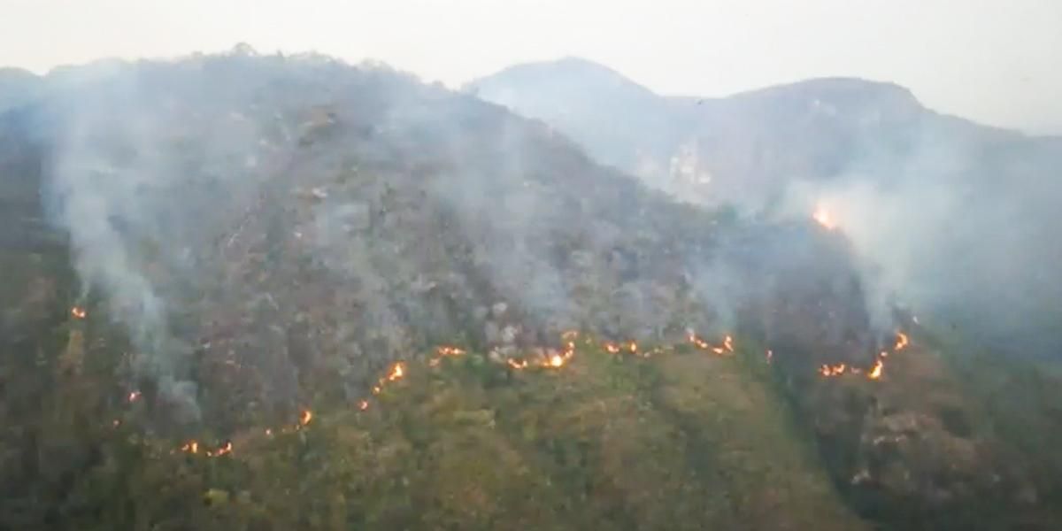 Incendio consume bosques en cercanías de Girardot