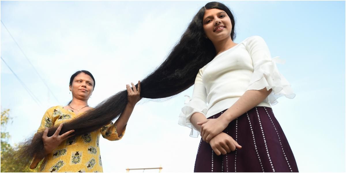 Nilanshi Patel - Guiness record cabello largo
