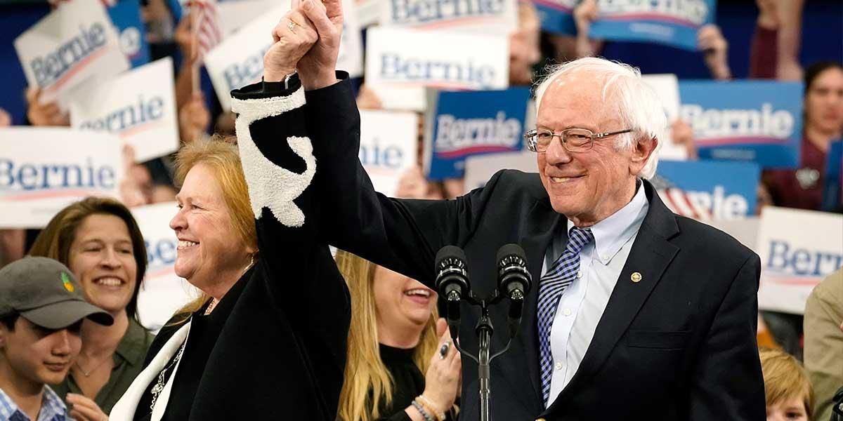 Senador Sanders ganó primaria demócrata en New Hampshire, Biden se hundió