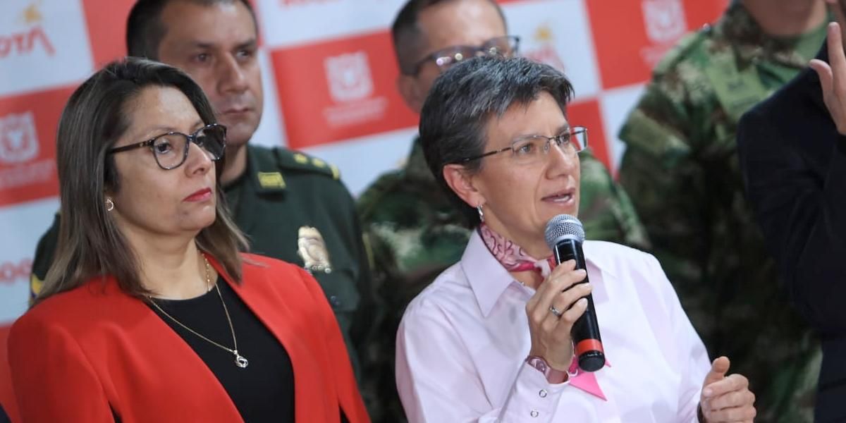 Alcaldesa de Bogotá anuncia medidas por paro armado del ELN