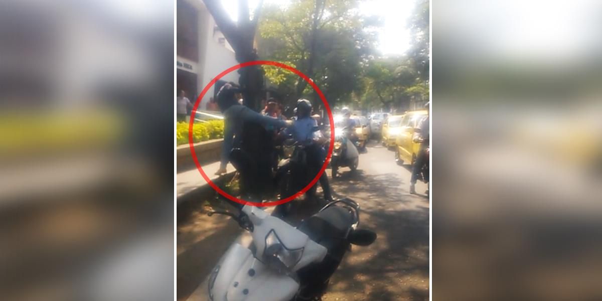 Venezolano agrede a agente de tránsito por ‘no darle limosna’ en Santander