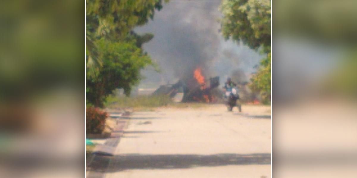 Atentado con carro bomba cerca a base militar de Puerto Rondón, Arauca