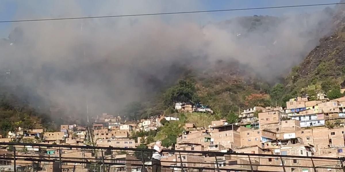 Emergencia climática por incendios en Antioquia