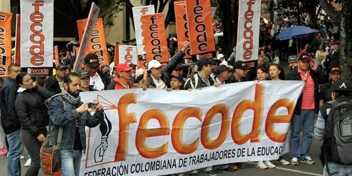 Fecode anuncia paro alternancia colegios