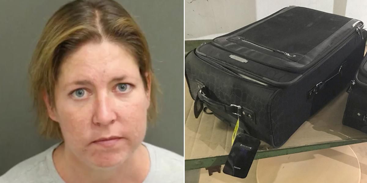 Detienen a mujer que dejó morir a su novio dentro de una maleta en EE. UU.