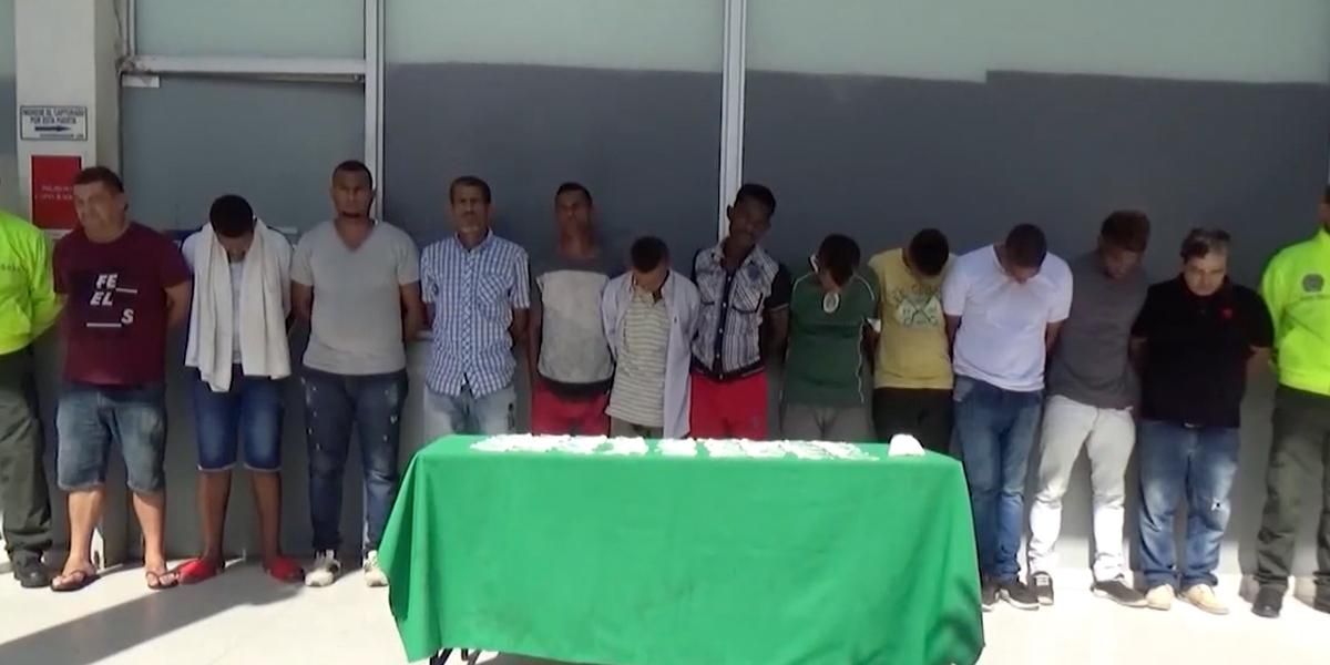 Capturaron a ‘Los Intocables’, una banda dedicada al microtráfico en Barranquilla