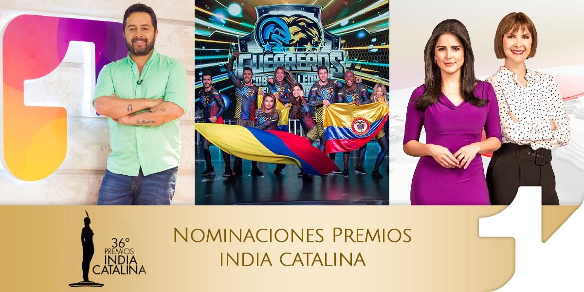 Canal 1 tiene tres nominaciones a los Premios India Catalina 2020