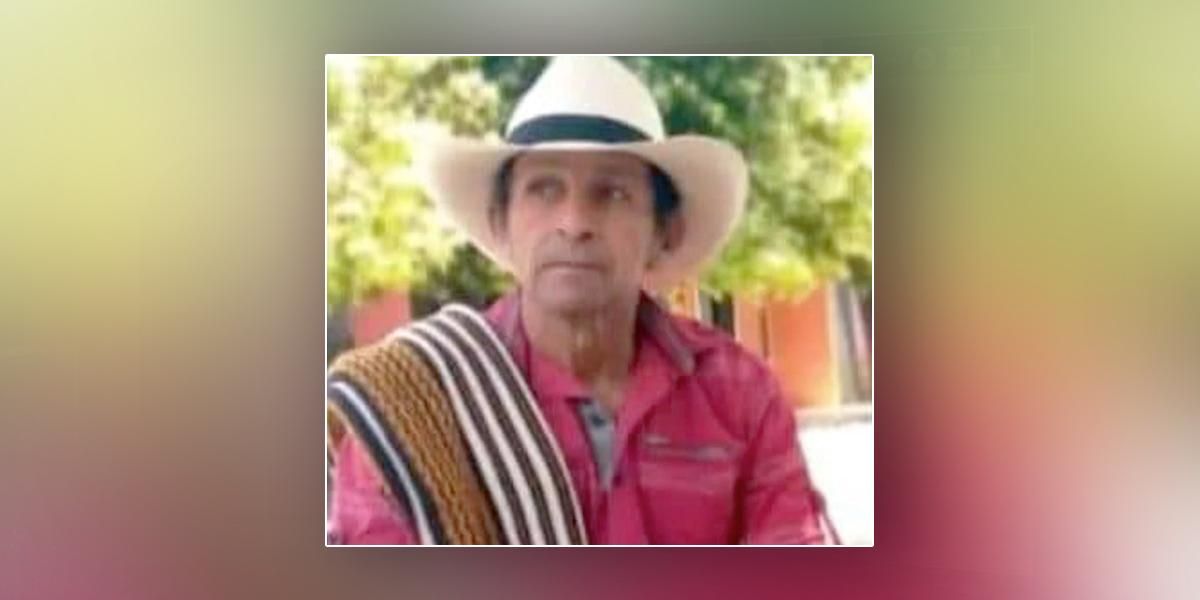 Aparece sin vida líder social reportado como desaparecido en Tarazá, Antioquia
