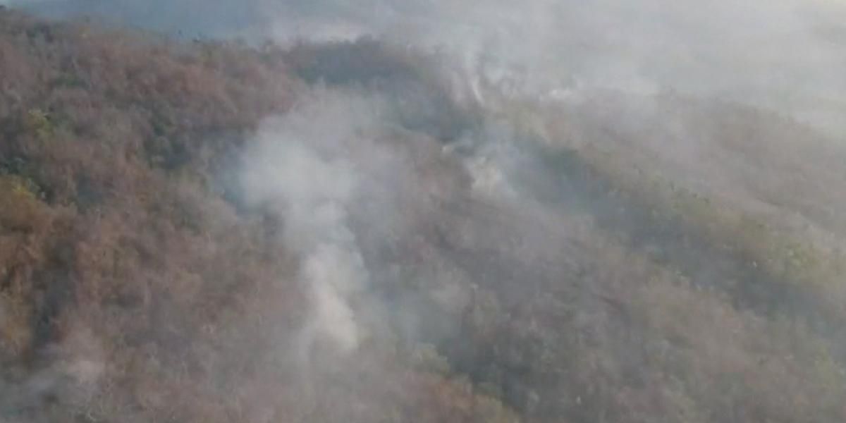 Incendio forestal en Montes de María completó 48 horas