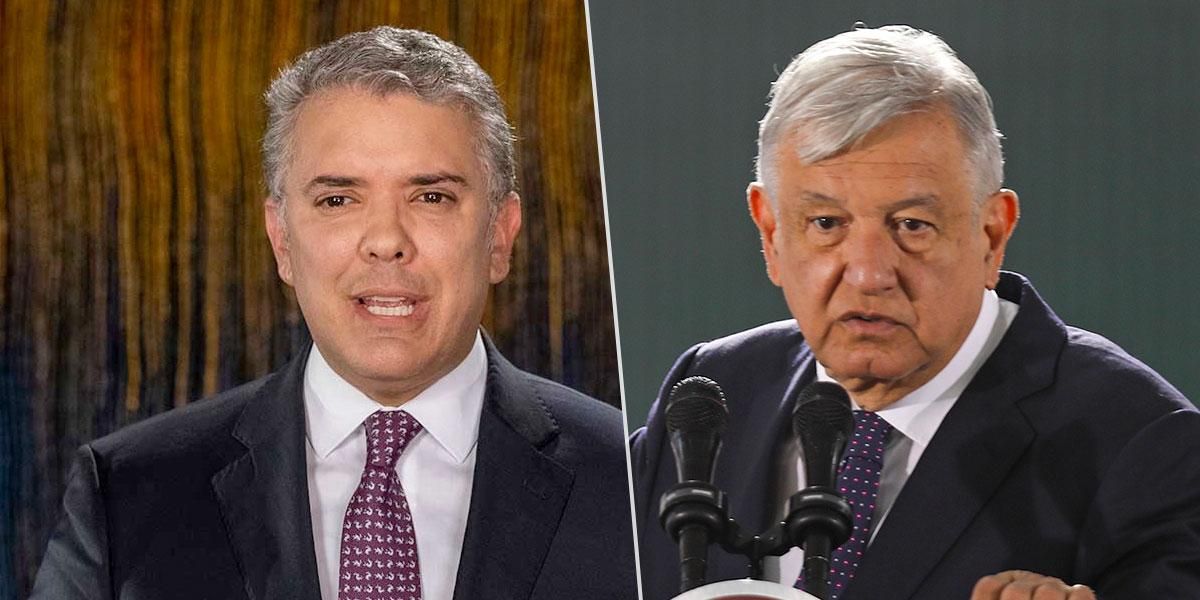En visita oficial, presidente Duque se reúne con su homólogo López Obrador