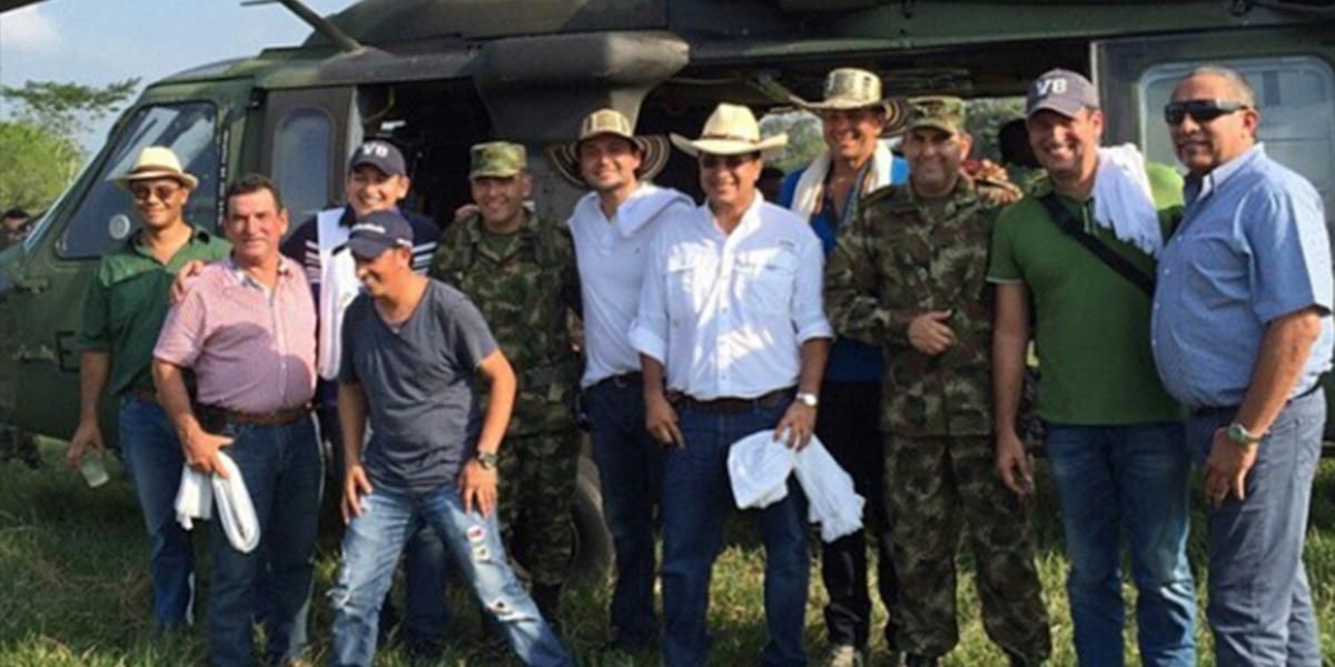 Ejército se pronuncia sobre fotos del ‘Ñeñe’ Hernández y aeronave de la Fuerza Pública