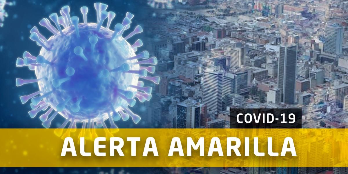 Se declara alerta amarilla por coronavirus en Bogotá