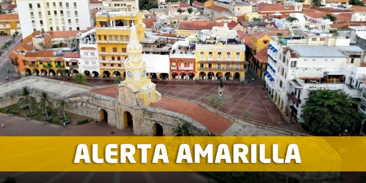 Cartagena: declaran alerta amarilla por coronavirus