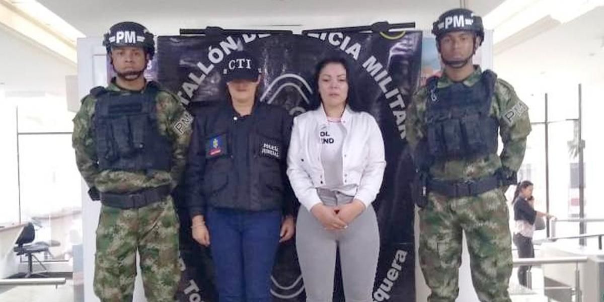 Cayó una de las cinco colombianas más buscadas por Interpol