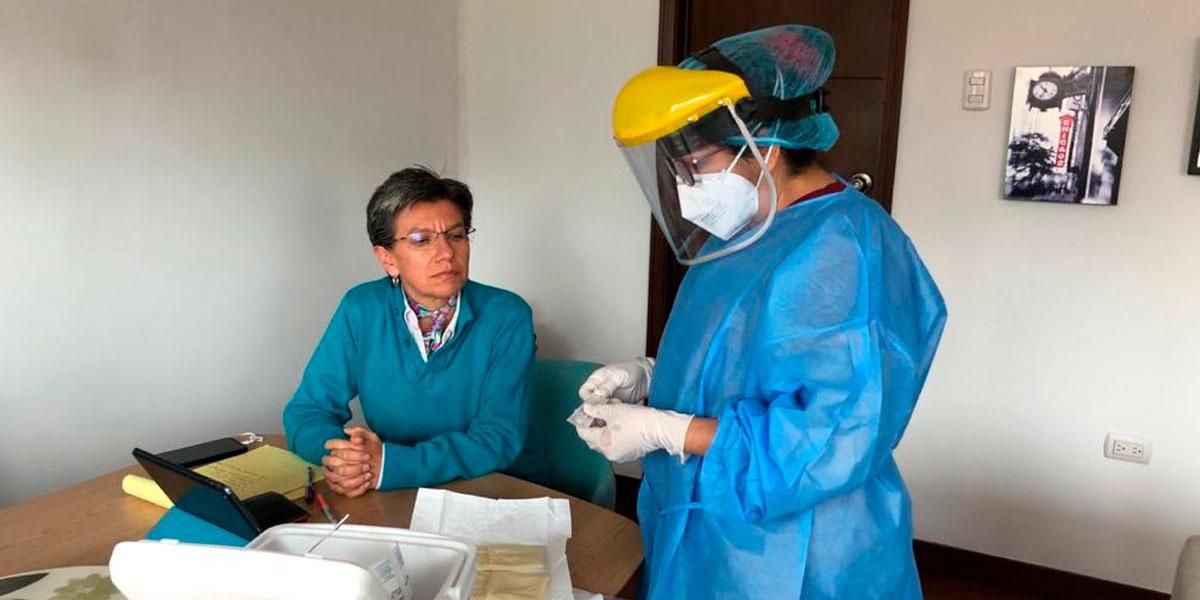 Alcaldesa Claudia López se practicó prueba de coronavirus tras asistir a evento con alcalde de Popayán