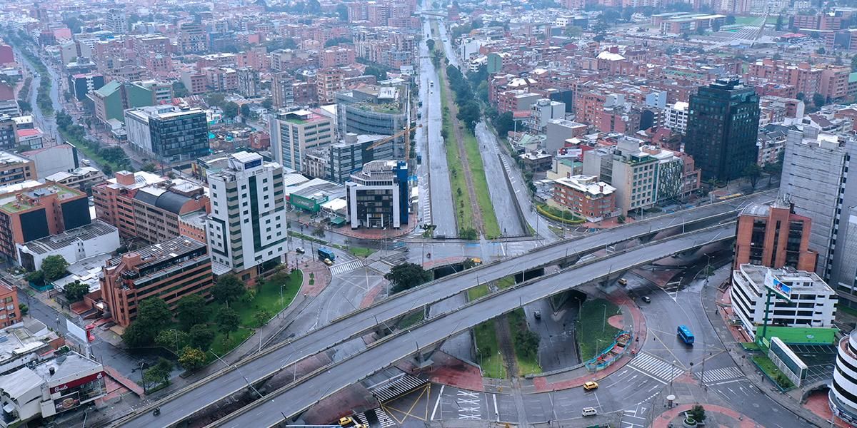 Bogotá: este sábado reportaron una mejora considerable en la calidad del aire