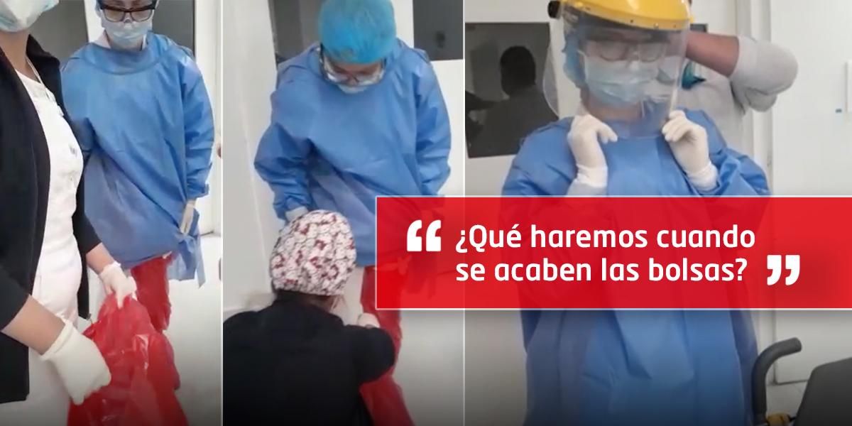Denuncian falta de dotación necesaria para enfrentar pandemia en hospital de Bogotá