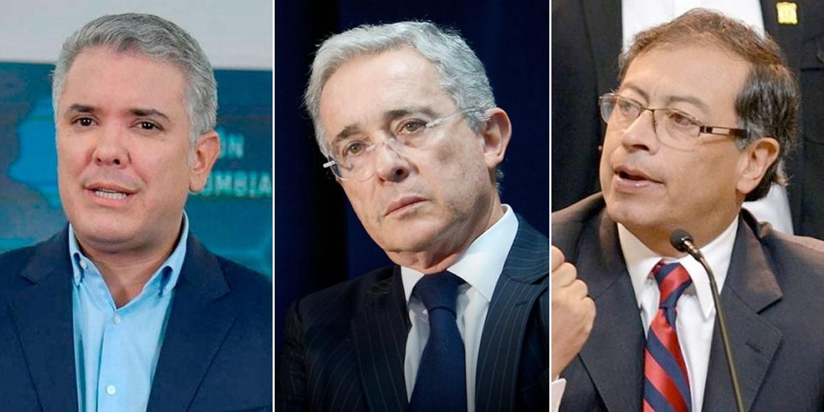 Iván Duque y Álvaro Uribe envían mensajes de apoyo a Gustavo Petro tras confirmar que tiene cáncer
