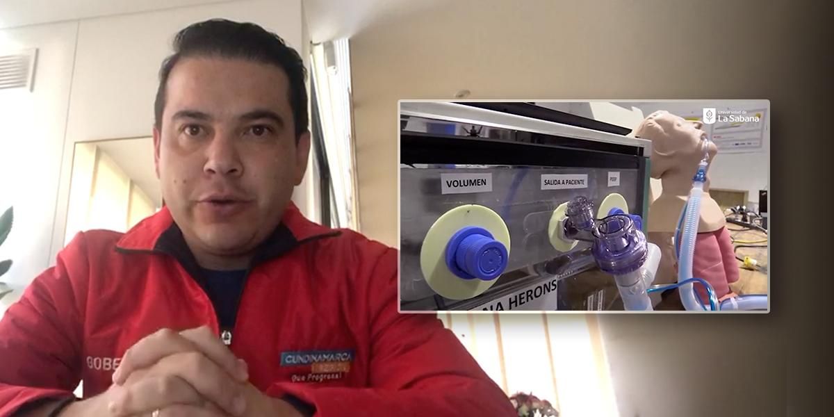Gobernación de Cundinamarca compra los 100 ventiladores mecánicos a la Universidad de La Sabana