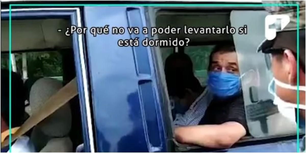 video viral ecuador muerto domirdo coronavirus