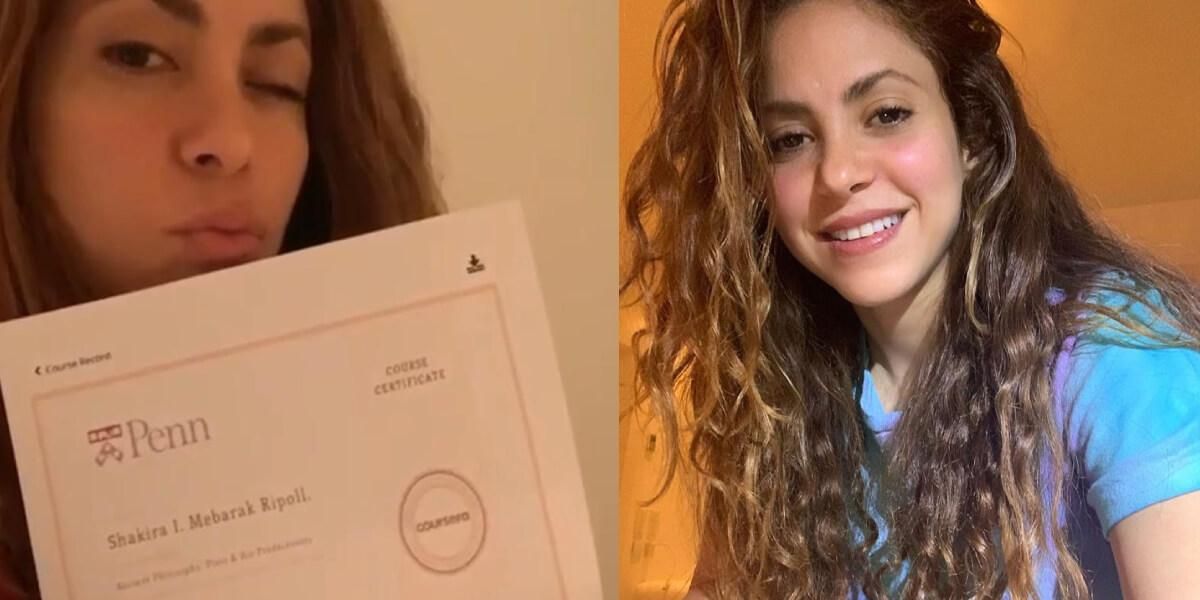 Shakira aprovechó la cuarentena para estudiar y ya se graduó