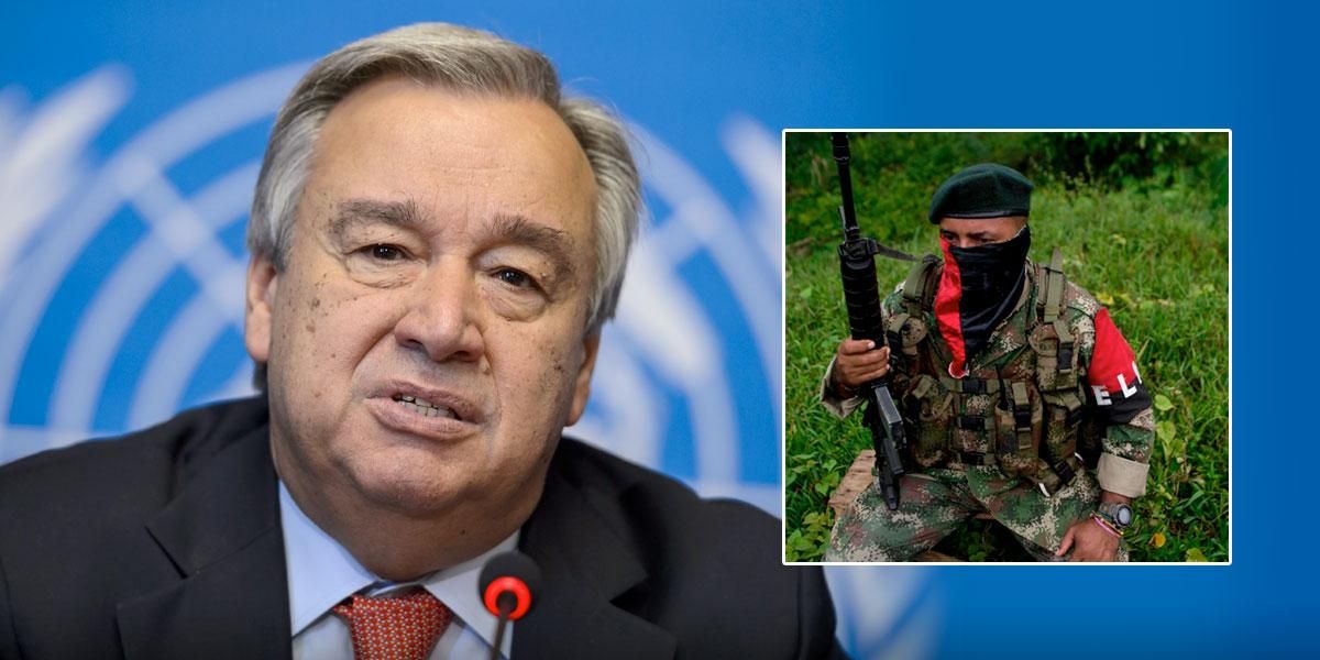 ONU lamenta que ELN no prolongue su cese al fuego