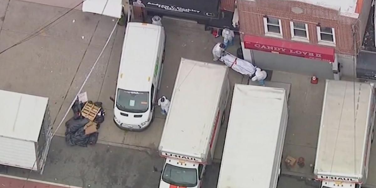 Encuentran en Nueva York decenas de cadáveres en camiones de mudanza