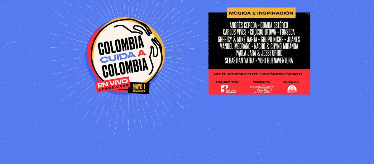 Colombia cuida a Colombia, concierto que une al país