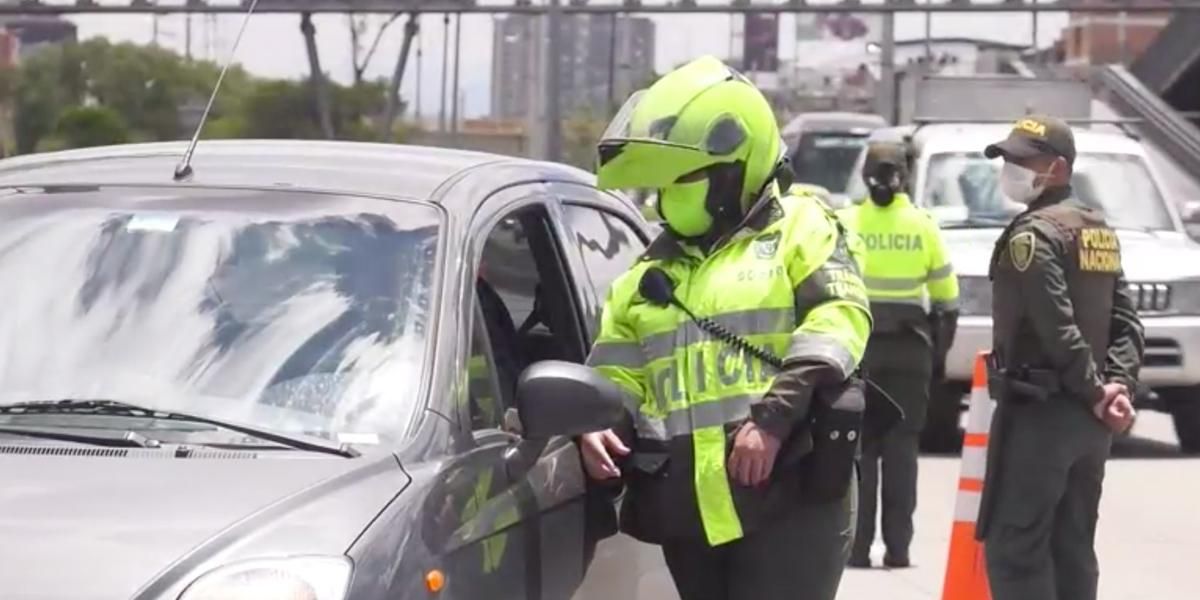 Boletín #8: Más de 19.000 comparendos a conductores por violar la cuarentena