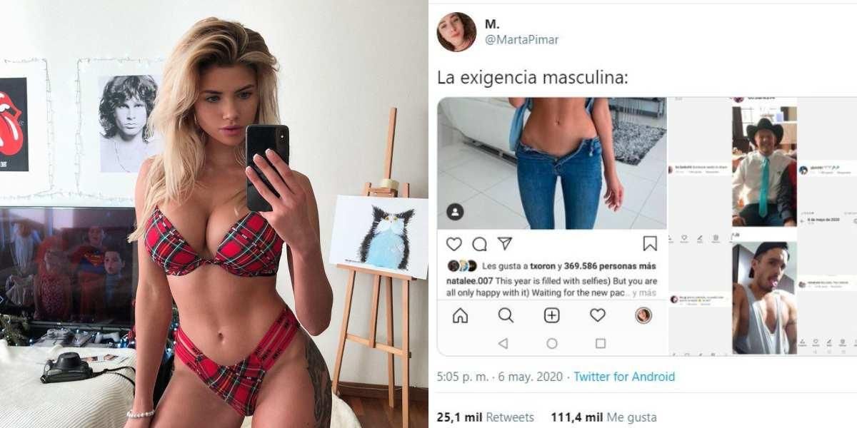 Tuitera ‘boleteó’ a hombres que criticaron a modelo por no depilarse su zona íntima para foto