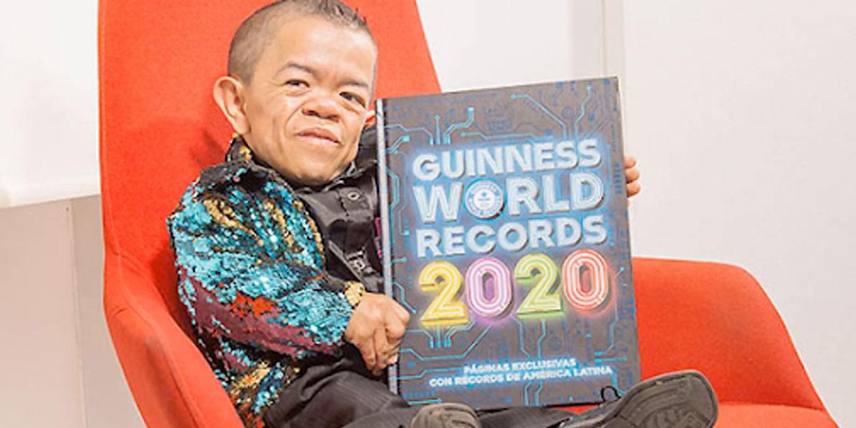 Colombiano regresa al Guinness Récord como el hombre más pequeño del mundo