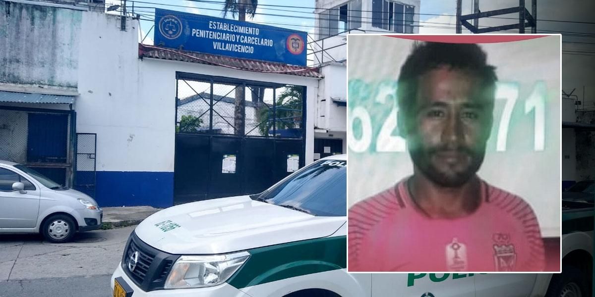 Recapturan a preso de la cárcel de Villavicencio sospechoso de contagio de Covid-19