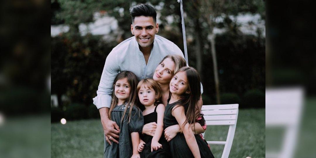La tierna foto con la que Falcao y su esposa comparten la cara de su ...