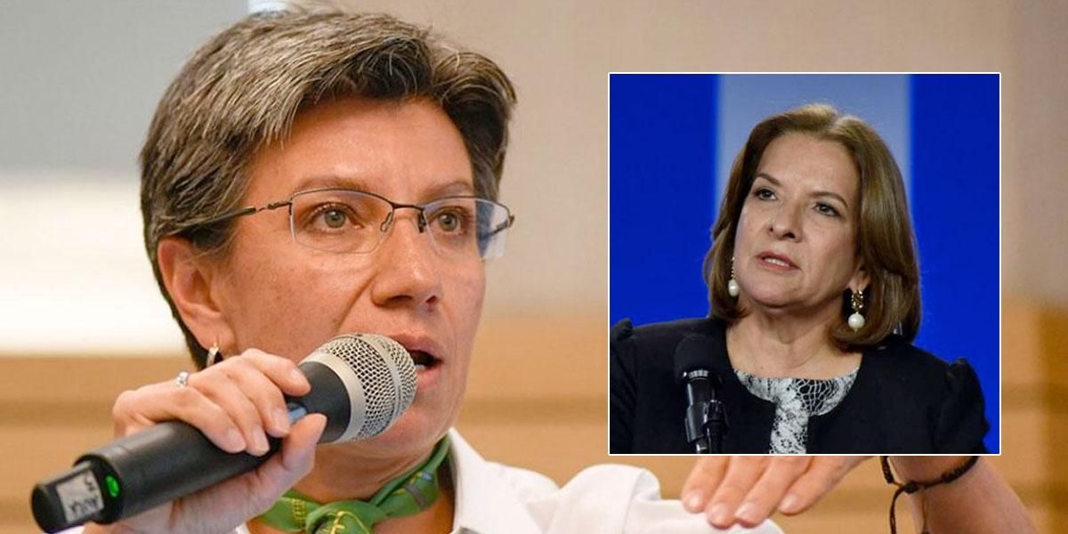 Alcaldesa Claudia López lanzó duras críticas a la ministra de Justicia