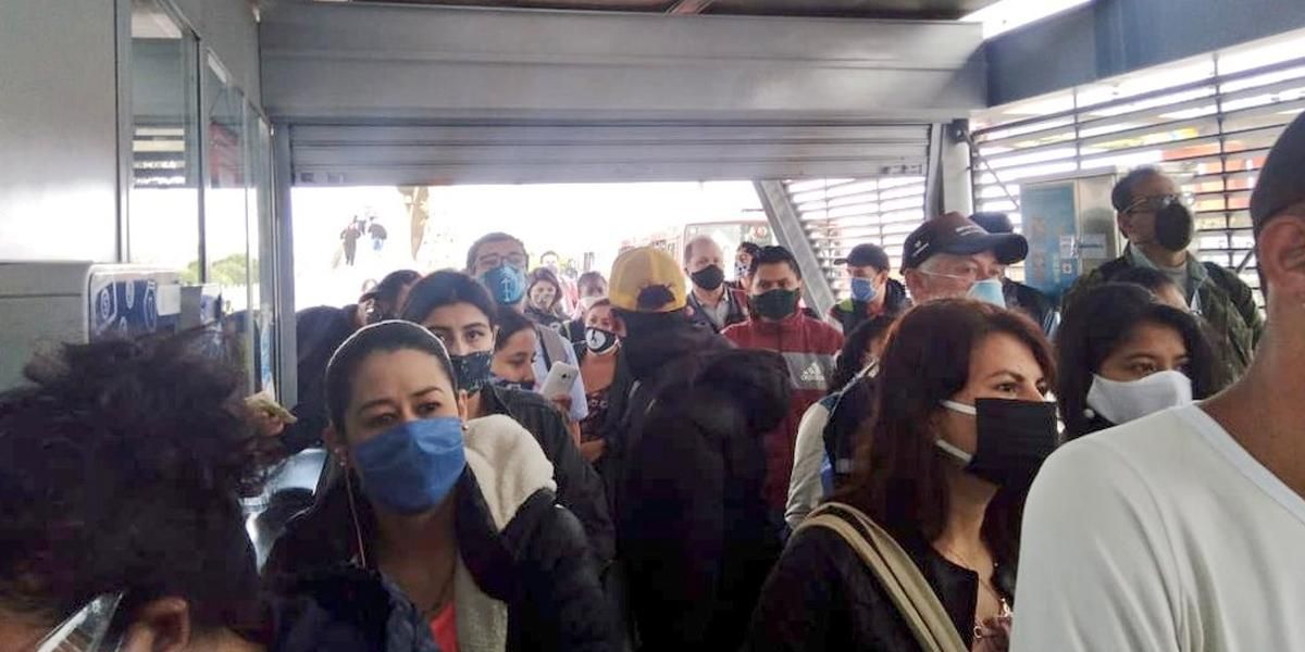 TransMilenio, a punto de alcanzar capacidad máxima permitida durante pandemia