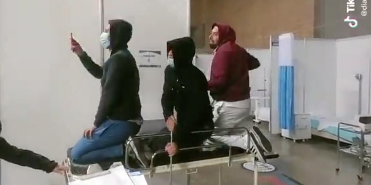 Despiden a personal médico que grabó videos de TikTok en hospital de Corferias