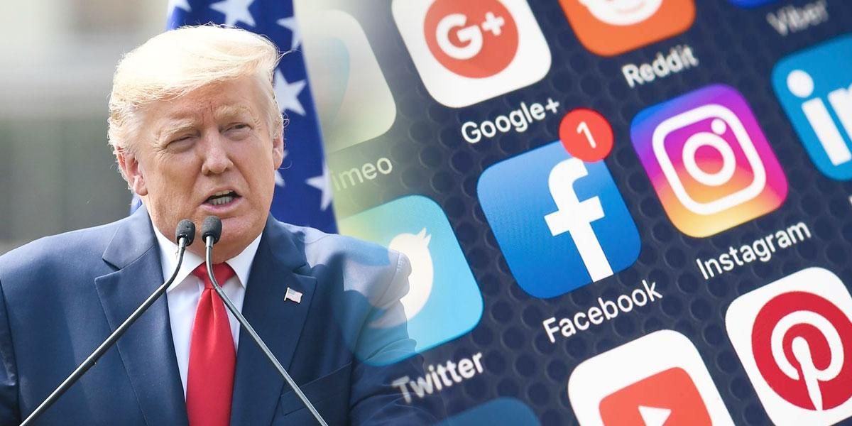 Trump firma decreto que permite denunciar las redes sociales por censura