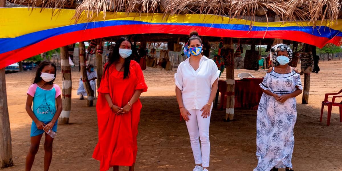 Boletín #9 | “El valor de una mujer no tiene precio”: primera dama en visita La Guajira